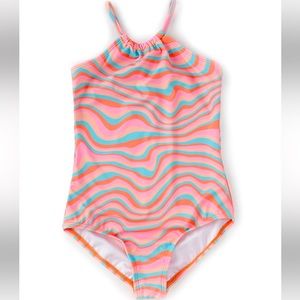 NWT girls Billabong one piece bathing suit!